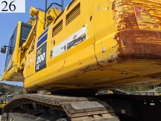 中古建設機械 中古 コマツ KOMATSU マテリアルハンドリング機 グラップル仕様 PC200LC-11
