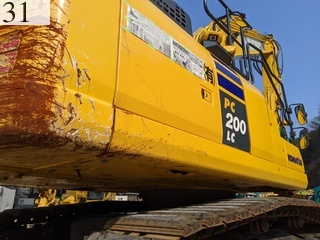 中古建設機械 中古 コマツ KOMATSU マテリアルハンドリング機 グラップル仕様 PC200LC-11