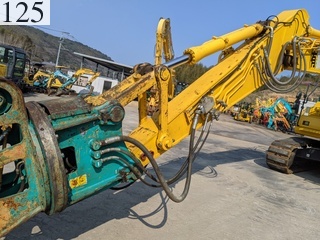 中古建設機械 中古 コマツ KOMATSU マテリアルハンドリング機 グラップル仕様 PC200LC-11