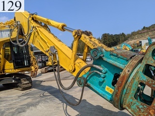 中古建設機械 中古 コマツ KOMATSU マテリアルハンドリング機 グラップル仕様 PC200LC-11