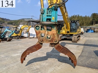 中古建設機械 中古 コマツ KOMATSU マテリアルハンドリング機 グラップル仕様 PC200LC-11