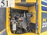 中古建設機械 中古 コマツ KOMATSU 油圧ショベル・バックホー ０．７－０．９立米 PC228US-10