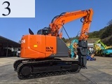 中古建設機械 中古 日立建機 HITACHI 解体機 ロングフロント・ハイリフト ZX135USK-5B