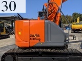 中古建設機械 中古 日立建機 HITACHI 解体機 ロングフロント・ハイリフト ZX135USK-5B