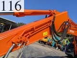 中古建設機械 中古 日立建機 HITACHI 解体機 ロングフロント・ハイリフト ZX135USK-5B