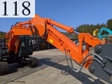 中古建設機械 中古 日立建機 HITACHI 解体機 ロングフロント・ハイリフト ZX135USK-5B