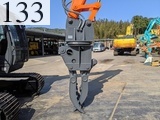 中古建設機械 中古 日立建機 HITACHI 解体機 ロングフロント・ハイリフト ZX135USK-5B