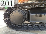 中古建設機械 中古 日立建機 HITACHI 解体機 ロングフロント・ハイリフト ZX135USK-5B