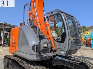 中古建設機械 中古 日立建機 HITACHI 解体機 ロングフロント・ハイリフト ZX135USK-5B