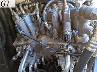 中古建設機械 中古 日立建機 HITACHI 解体機 ロングフロント・ハイリフト ZX135USK-5B