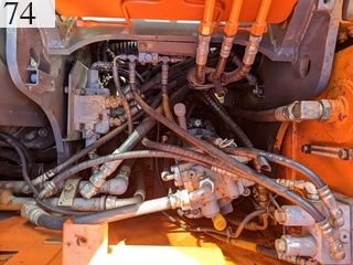 中古建設機械 中古 日立建機 HITACHI 解体機 ロングフロント・ハイリフト ZX135USK-5B