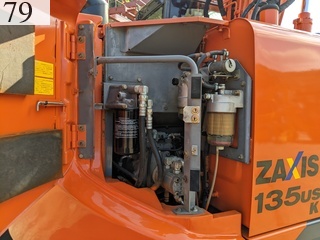 中古建設機械 中古 日立建機 HITACHI 解体機 ロングフロント・ハイリフト ZX135USK-5B
