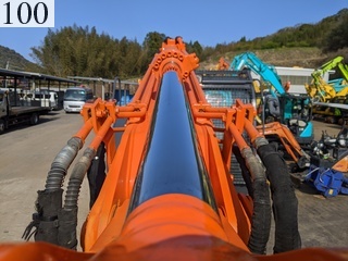 中古建設機械 中古 日立建機 HITACHI 解体機 ロングフロント・ハイリフト ZX135USK-5B
