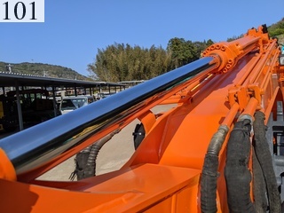 中古建設機械 中古 日立建機 HITACHI 解体機 ロングフロント・ハイリフト ZX135USK-5B