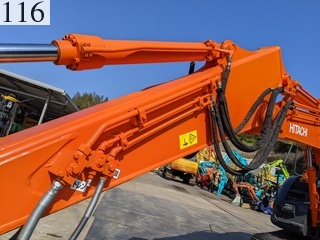 中古建設機械 中古 日立建機 HITACHI 解体機 ロングフロント・ハイリフト ZX135USK-5B