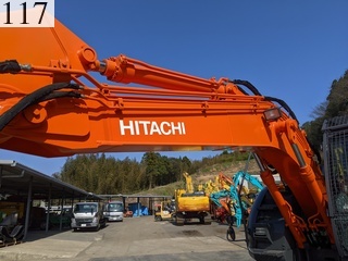 中古建設機械 中古 日立建機 HITACHI 解体機 ロングフロント・ハイリフト ZX135USK-5B