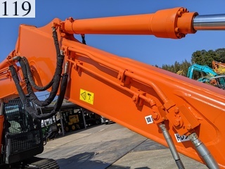中古建設機械 中古 日立建機 HITACHI 解体機 ロングフロント・ハイリフト ZX135USK-5B