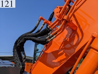 中古建設機械 中古 日立建機 HITACHI 解体機 ロングフロント・ハイリフト ZX135USK-5B