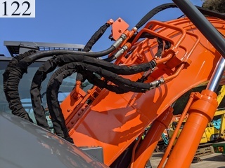 中古建設機械 中古 日立建機 HITACHI 解体機 ロングフロント・ハイリフト ZX135USK-5B