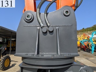 中古建設機械 中古 日立建機 HITACHI 解体機 ロングフロント・ハイリフト ZX135USK-5B