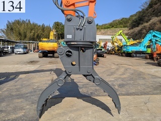 中古建設機械 中古 日立建機 HITACHI 解体機 ロングフロント・ハイリフト ZX135USK-5B