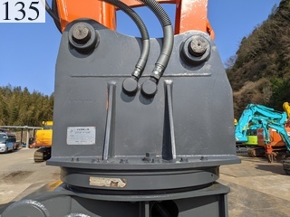 中古建設機械 中古 日立建機 HITACHI 解体機 ロングフロント・ハイリフト ZX135USK-5B