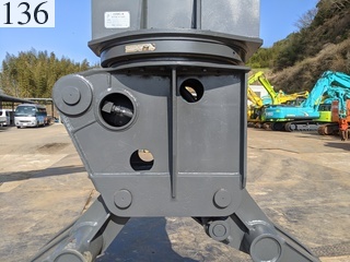 中古建設機械 中古 日立建機 HITACHI 解体機 ロングフロント・ハイリフト ZX135USK-5B