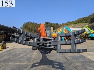 中古建設機械 中古 日立建機 HITACHI 解体機 ロングフロント・ハイリフト ZX135USK-5B