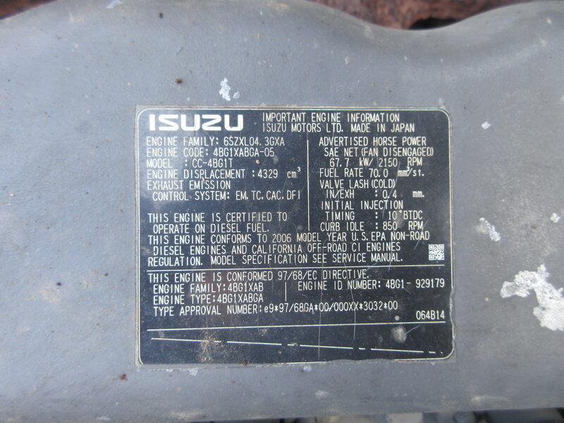 ZX135US #71693, 2006年 5879 時間
