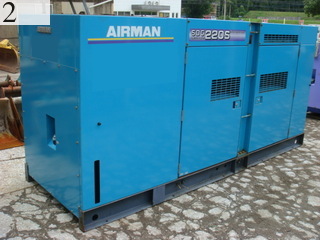 中古建設機械 中古 AIRMAN 北越工業 AIRMAN 発電機  SDG220S