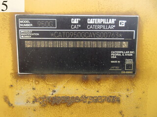 中古建設機械 中古 キャタピラー CAT ホイール・ローダ １．０立米以上 950G