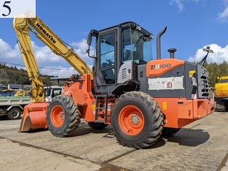 中古建設機械 中古 日立建機 HITACHI ホイール・ローダ １．０立米以上 ZW100-5B