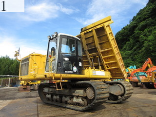 中古建設機械 中古 コマツ KOMATSU クローラ・キャリア クルクルキャリア・全旋回キャリアダンプ CD110R-1