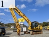 中古建設機械 中古 コマツ KOMATSU 解体機 ロングフロント・ハイリフト PC210LC-10