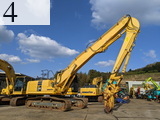 中古建設機械 中古 コマツ KOMATSU 解体機 ロングフロント・ハイリフト PC210LC-10