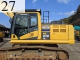 中古建設機械 中古 コマツ KOMATSU 解体機 ロングフロント・ハイリフト PC210LC-10