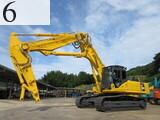 中古建設機械 中古 コマツ KOMATSU 解体機 ロングフロント・ハイリフト PC350LC-7E0