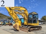 中古建設機械 中古 コマツ KOMATSU 解体機 ロングフロント・ハイリフト PC78US-10