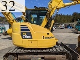 中古建設機械 中古 コマツ KOMATSU 解体機 ロングフロント・ハイリフト PC78US-10