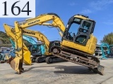 中古建設機械 中古 コマツ KOMATSU 解体機 ロングフロント・ハイリフト PC78US-10