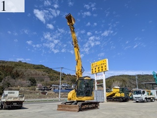 中古建設機械 中古 コマツ KOMATSU 解体機 ロングフロント・ハイリフト PC78US-10