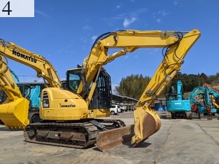 中古建設機械 中古 コマツ KOMATSU 解体機 ロングフロント・ハイリフト PC78US-10