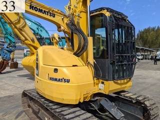 中古建設機械 中古 コマツ KOMATSU 解体機 ロングフロント・ハイリフト PC78US-10