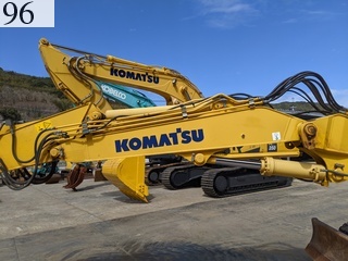 中古建設機械 中古 コマツ KOMATSU 解体機 ロングフロント・ハイリフト PC78US-10