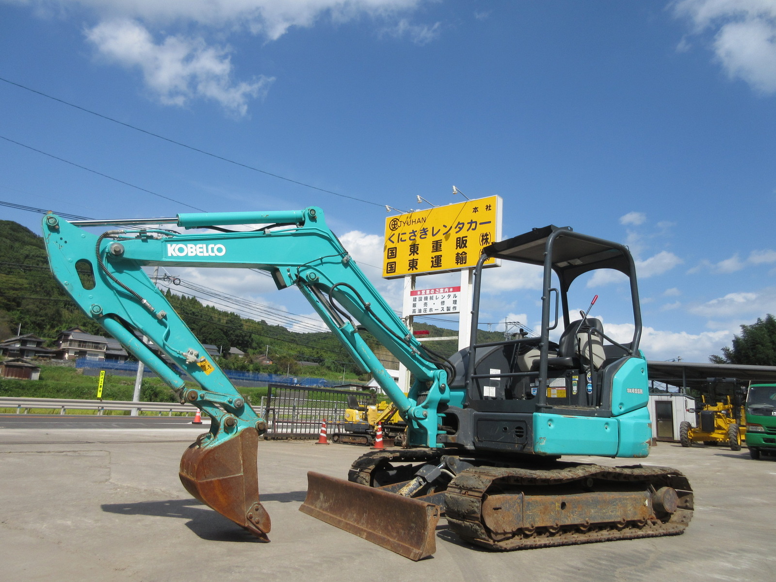 Used Construction Machine Used KOBELCO Excavator 0.2-0.3m3 SK45SR-6E Photos