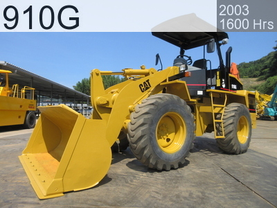 Used Construction Machine used  Wheel Loader bigger than 1.0m3 910G #B9X00722, 2003Year 1600Hours