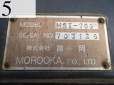 中古建設機械 中古 諸岡 MOROOKA クローラ・キャリア クローラダンプ MST-700