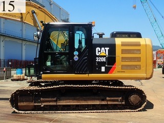 中古建設機械 中古 キャタピラー CAT 油圧ショベル・バックホー ０．７－０．９立米 320EL-2