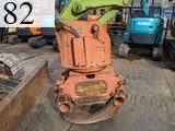 中古建設機械 中古 加藤製作所 KATO 林業機械 グラップル・ウインチ・排土板 HD513MRV