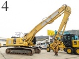 中古建設機械 中古 コマツ KOMATSU 解体機 ロングフロント・ハイリフト PC210LC-10